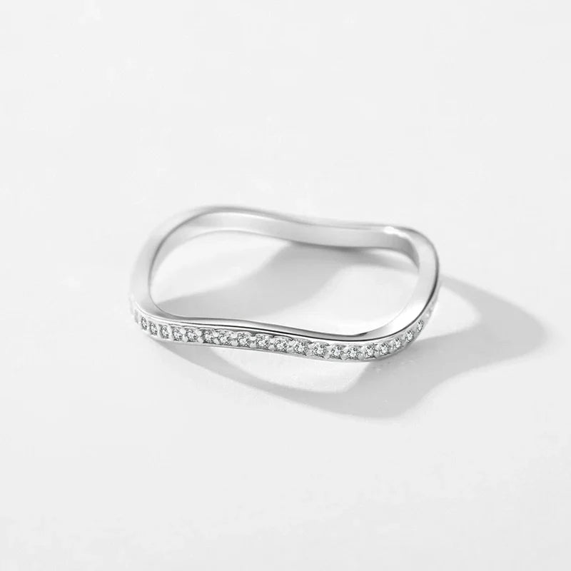 Twisted Lines Ring