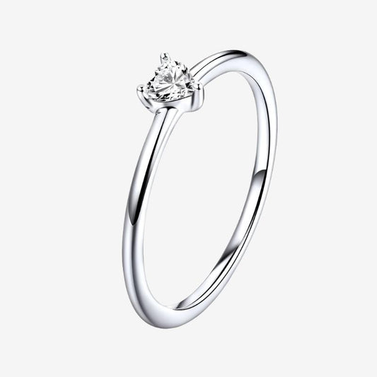 Diamond Heart Ring