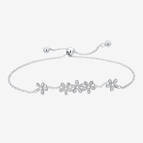 Flowers Slider Bracelet