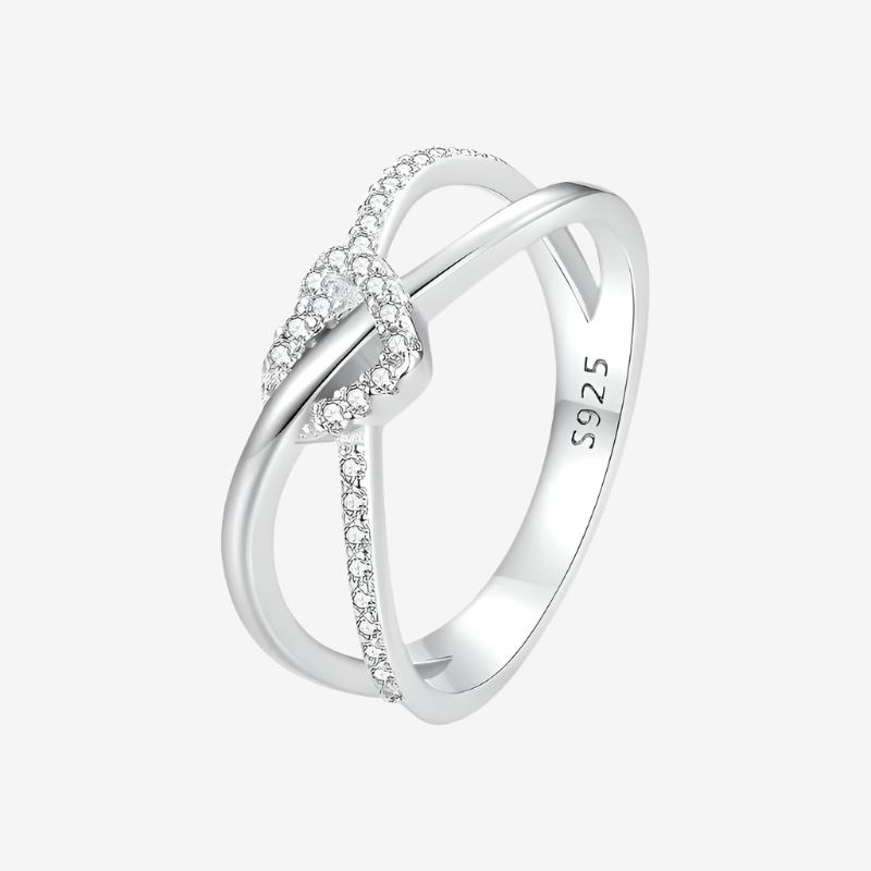 Heart Twisted Ring